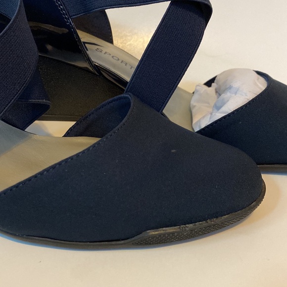 Anne Klein Sport Wedge sz 11 - Navy - Picture 3 of 6